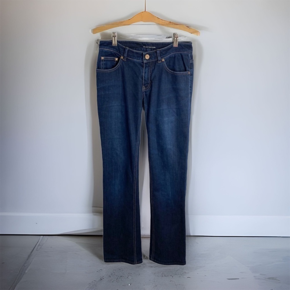 Elie Tahari Classic Straight Leg High Waist Jeans Sz 0